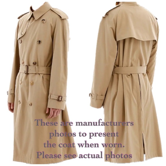 Burberrys Trench Coat w/ Removable Wool Lining - Picture 2 of 10